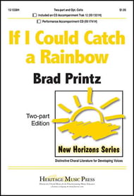 If I Could Catch a Rainbow Two-Part choral sheet music cover Thumbnail